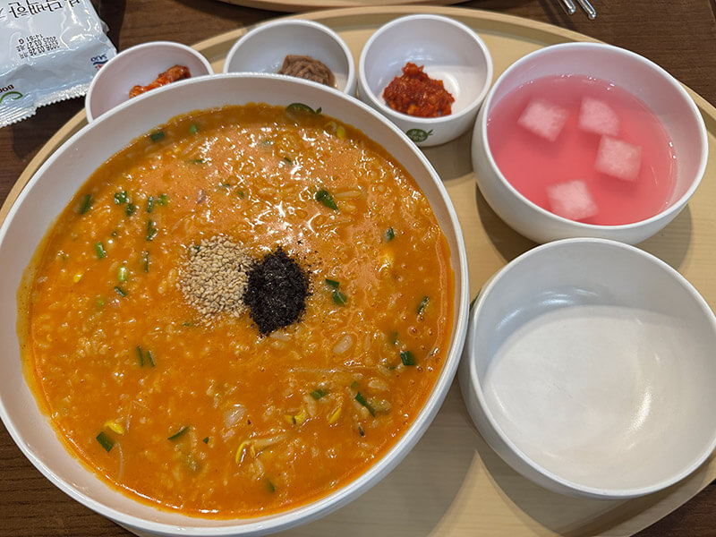 신짬뽕죽 구성