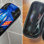 레이싱카 필통 외관과 내부 모습을 한눈에 담은 썸네일