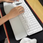 무선 키보드 마우스 세트 지클릭커 EMK300 인체공학 디자인 리뷰