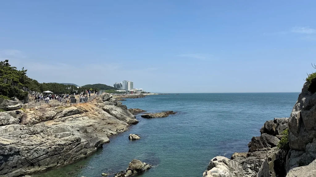 부산 해동용궁사 앞 바다 절경