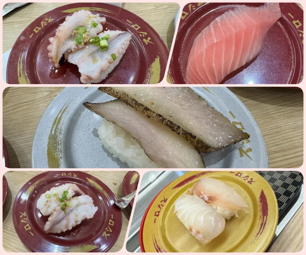 스시로 회전초밥 인기 메뉴 모음