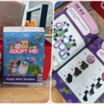 맥도날드 해피밀 11월 책 펫 월드와 내부 게임북 페이지