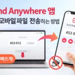 Send Anywhere 앱 PC·모바일 파일 전송 방법 썸네일 이미지