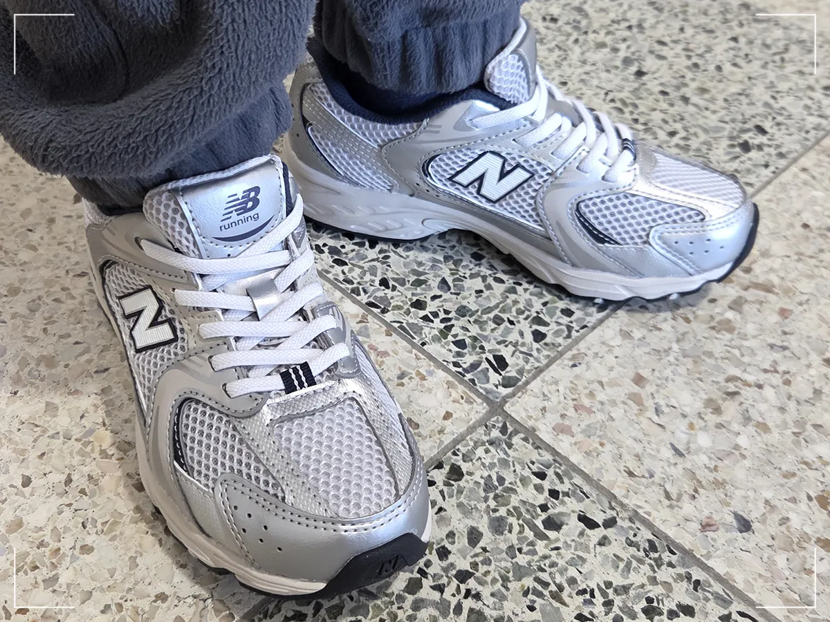 뉴발란스 530KA 주니어 200사이즈 착용 후기 초2 운동화