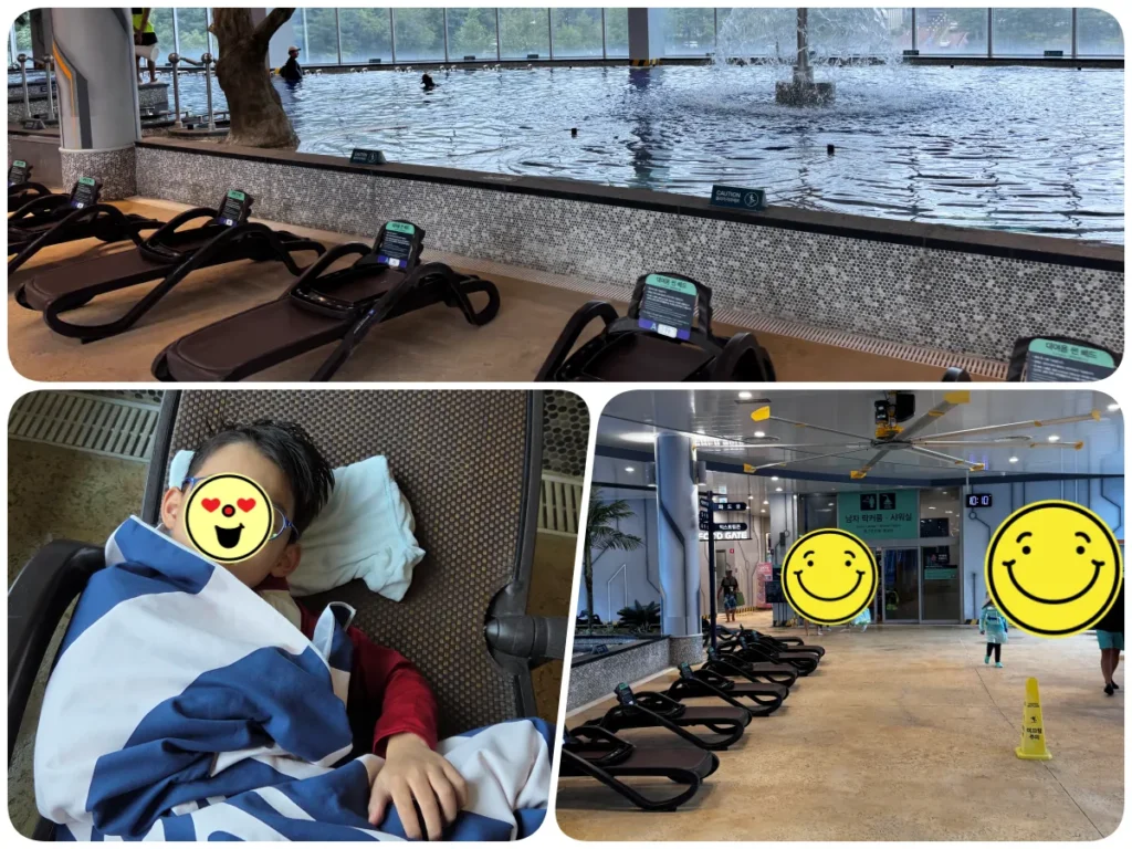 웰리힐리 워터플래닛 이용팁, 입장시간·준비물 정리 5 웰리힐리 워터플래닛 아이와 이용하기 좋은 실내 썬베드