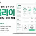 네이버 블로그 분석 사이트 블라이 무료 기능과 가격 정리